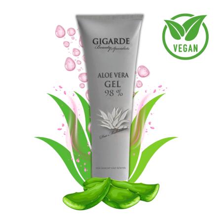 Preview: Aloe Vera Gel 98 % – veganes Gesichtsgel & Körpergel zur Feuchtigkeitspflege, 100 ml Preview: Aloe Vera Gel 98 % – veganes Gesichtsgel & Körpergel zur Feuchtigkeitspflege, 100 ml