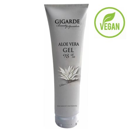 Preview: Aloe Vera Gel 98 % – veganes Gesichtsgel & Körpergel zur Feuchtigkeitspflege, 100 ml Preview: Aloe Vera Gel 98% Gesichtsgel Körpergel, 100 ml