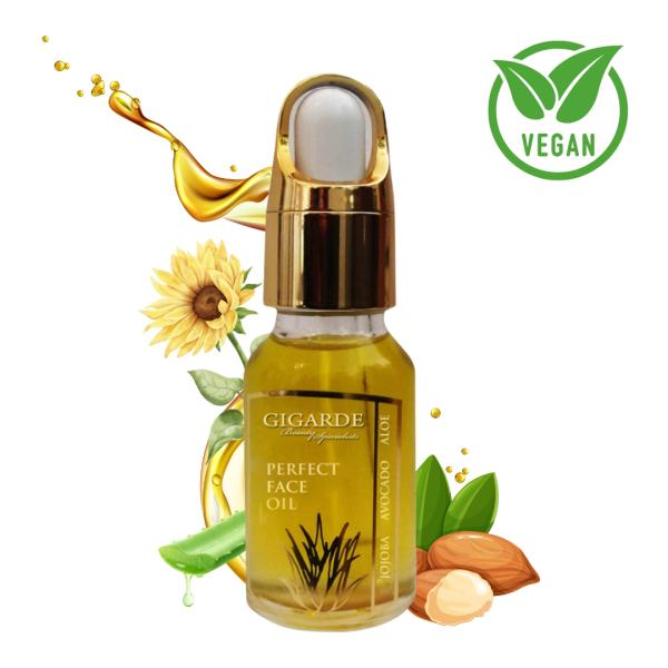 Perfect Face Oil – veganes Intensivpflegeöl mit Vitamin E für strahlende Haut, 15 ml Perfect Face Oil – veganes Intensivpflegeöl mit Vitamin E für strahlende Haut, 15 ml