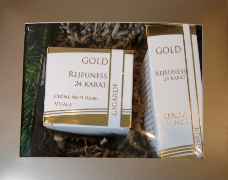 REJEUNESS 24 Karat Gold Creme (50 ml) + REJEUNESS 24 Karat Gold Gesichtsserum (30 ml) im Set