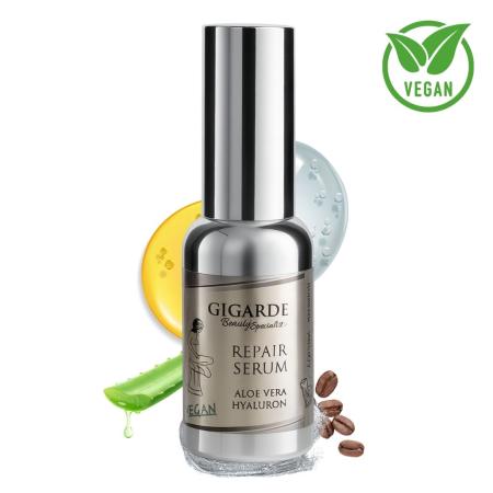 Repair Hyaluron Gesichtspflege-Serum – mit Aloe Vera, Hyaluron & Koffein, 30 ml